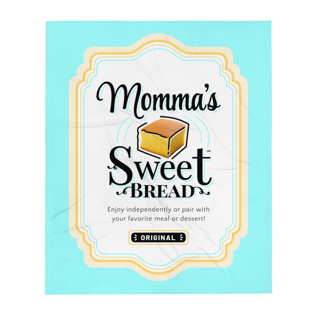 Throw Blanket (Logo - Blue)