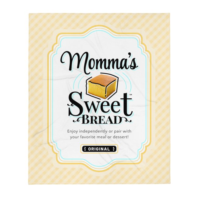 Throw Blanket (Logo - Yellow Pattern)